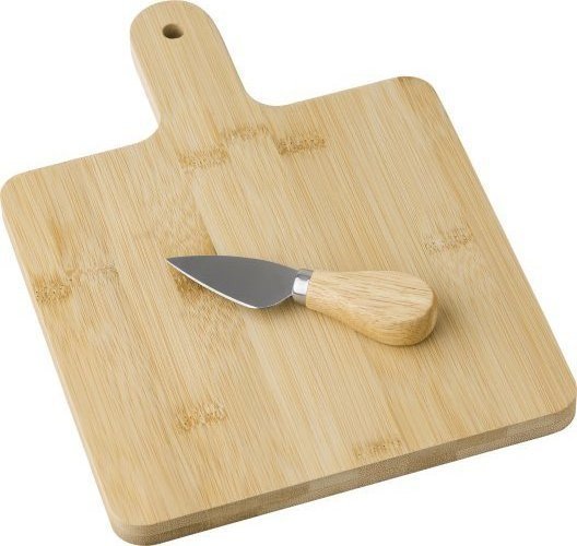 Tagliere per formaggi jelena | bambù | con coltello