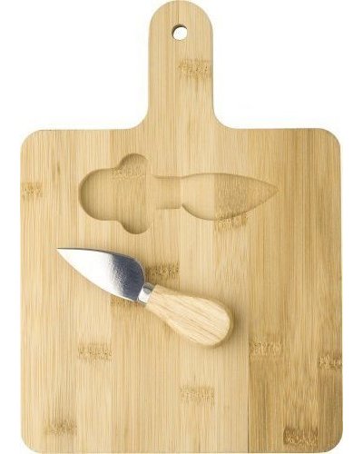 Tagliere per formaggi jelena | bambù | con coltello