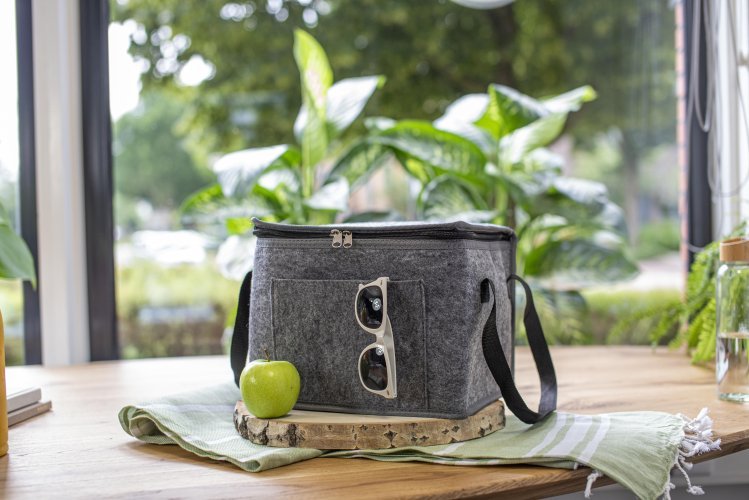 Borsa termica mason | feltro riciclato | fodera in alluminio