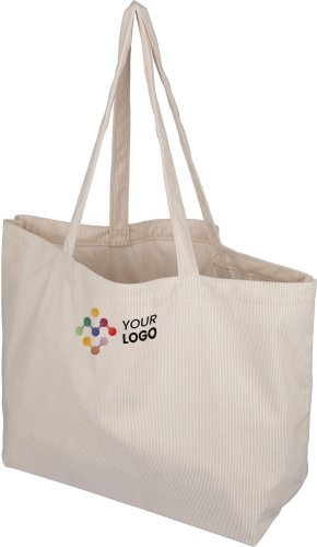 Borsa a spalla tino | velluto a coste | 25 l