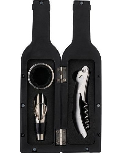 Set da vino kieran | forma di bottiglia