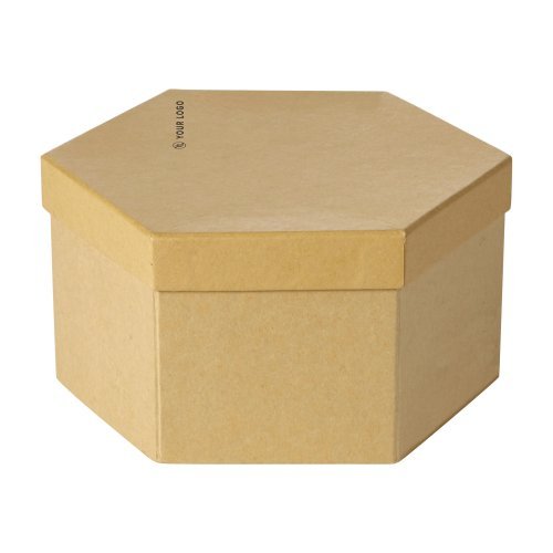 Set artistico kenji | scatola esagonale in cartone | 54 pz