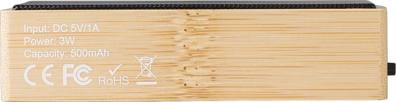 Speaker wireless fox | bambù | solare