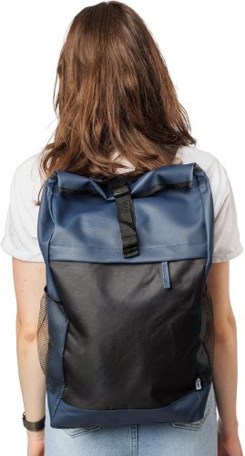 Zaino roll-top yani | riciclato | idrorepellente