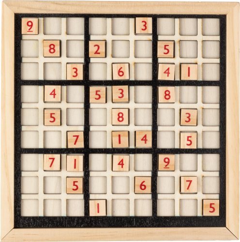 Gioco di sudoku christa | legno