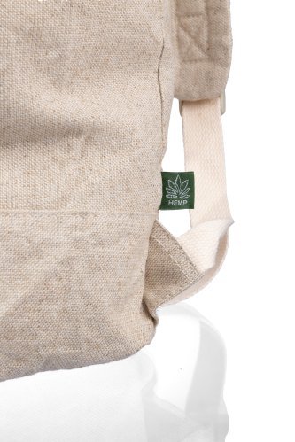 Zaino margarete | canapa | chiusura arrotolabile | 24 l
