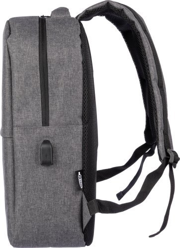 Zaino per laptop henrik | riciclato | porta usb