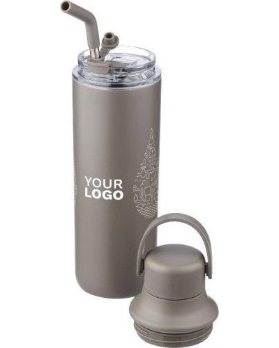 Borraccia a doppia parete omari | 500 ml | due tappi