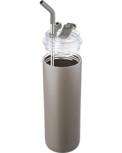 Borraccia a doppia parete omari | 500 ml | due tappi
