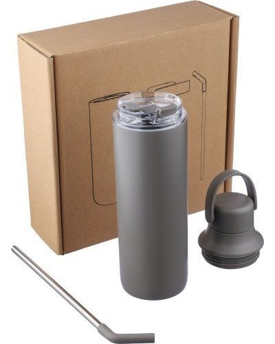 Borraccia a doppia parete omari | 500 ml | due tappi