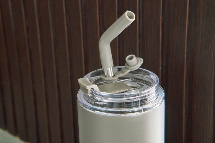 Borraccia a doppia parete omari | 500 ml | due tappi