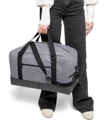 Borsa sportiva corliss | feltro riciclato | tracolla regolabile
