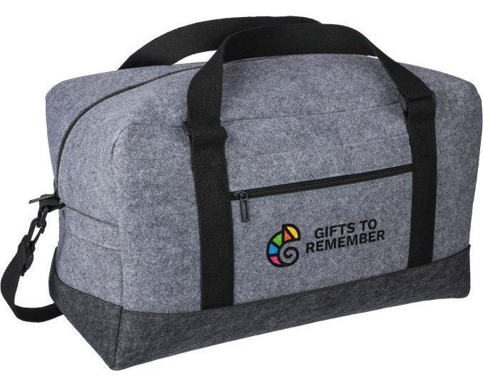 Borsa sportiva corliss | feltro riciclato | tracolla regolabile