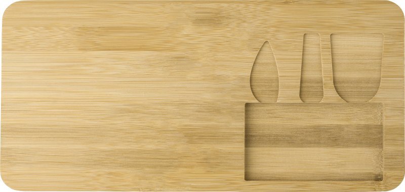 Tagliere per formaggi regina | bambù | 4 pezzi