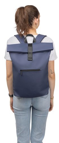 Zaino naiya | riciclato | chiusura arrotolabile | laptop 16" | 19 l