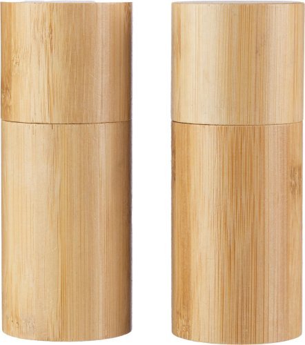 Set di macinini sale e pepe christine | bambù | 2 pz