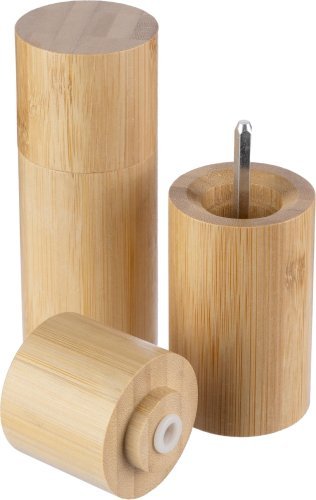 Set di macinini sale e pepe christine | bambù | 2 pz
