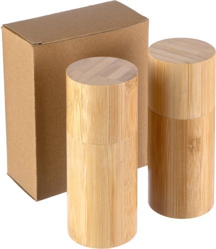 Set di macinini sale e pepe christine | bambù | 2 pz