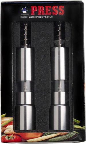 Set macinapepe e sale annalena | acciaio inox | 2 pz