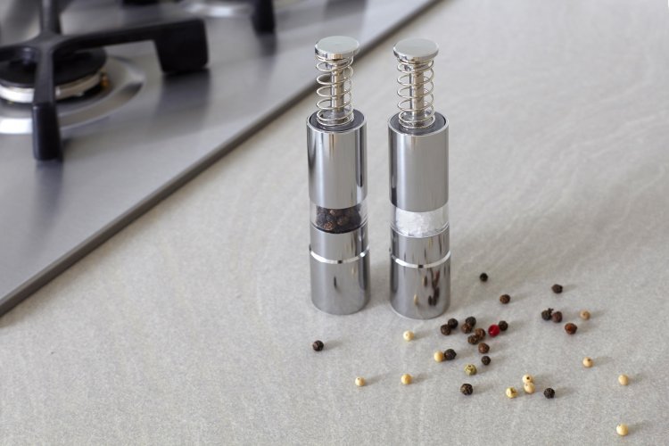 Set macinapepe e sale annalena | acciaio inox | 2 pz