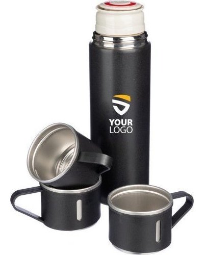 Set di thermos | inox | 420 ml + 2 tazze
