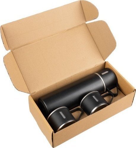 Set di thermos | inox | 420 ml + 2 tazze
