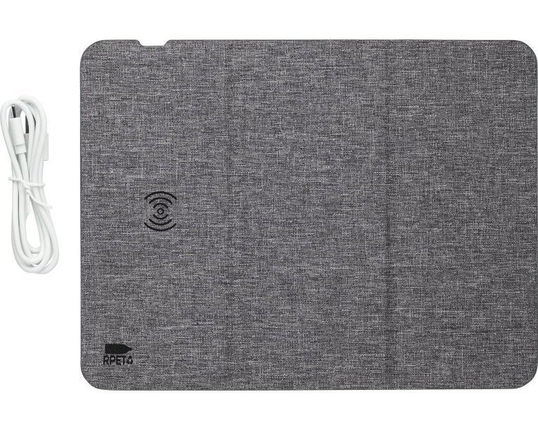 Caricatore wireless selene | riciclato | tappetino per mouse