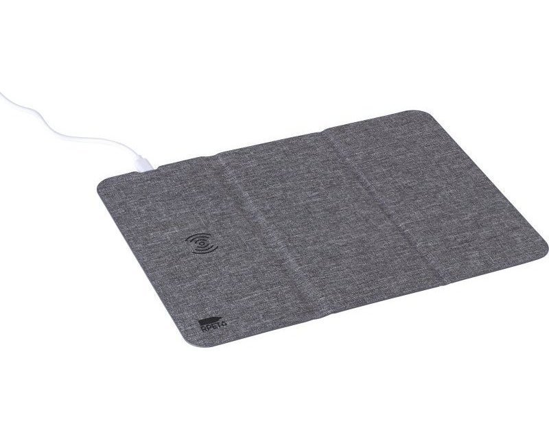 Caricatore wireless selene | riciclato | tappetino per mouse