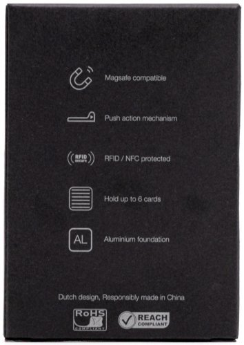 Brandcharger portacarte wally mag | compatibile con magsafe