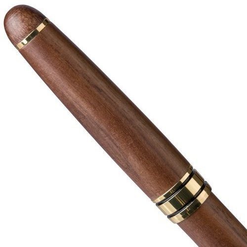 Penna a sfera noa | legno di noce | a rotazione