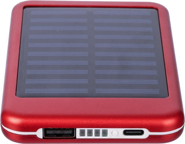 Power bank tycho | alluminio | solare | 4.000 mah