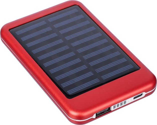 Power bank tycho | alluminio | solare | 4.000 mah