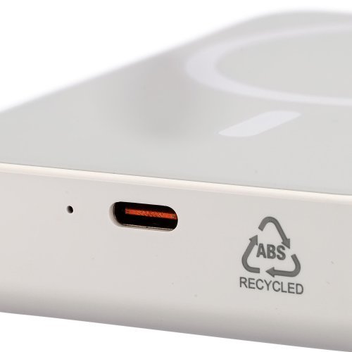 Power bank con caricatore wireless meno | riciclato | 10.000 mah | compatibile con magsafe