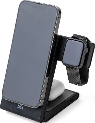 Caricatore wireless valerio | riciclato | 3 in 1 | magnetico