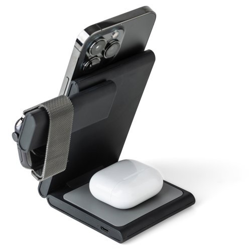 Caricatore wireless valerio | riciclato | 3 in 1 | magnetico
