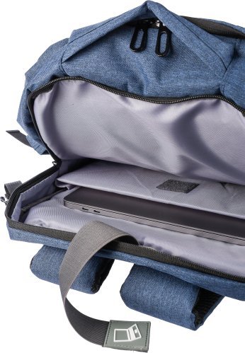 Zaino malcolm | riciclato | laptop 17" | 29 l