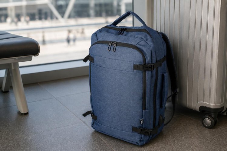 Zaino malcolm | riciclato | laptop 17" | 29 l