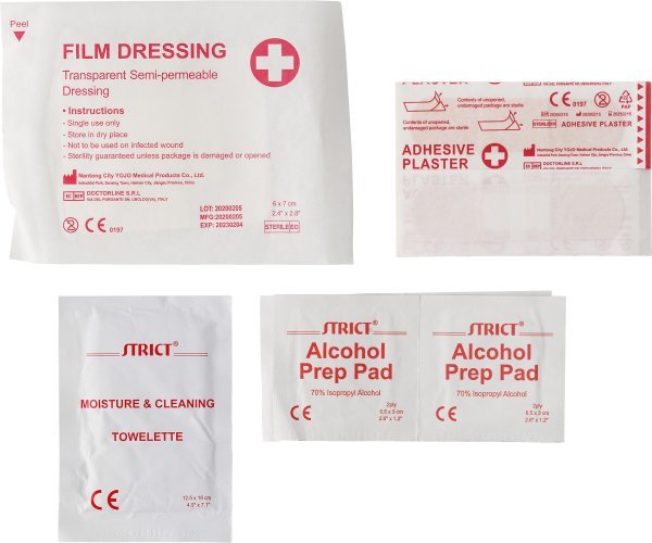 Kit di pronto soccorso juan | 11 pz | astuccio