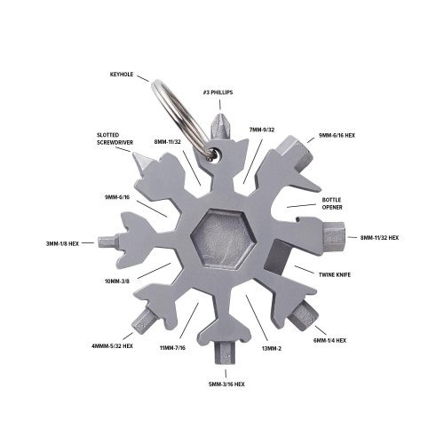 Multiutensile abel | inox | 17 funzioni