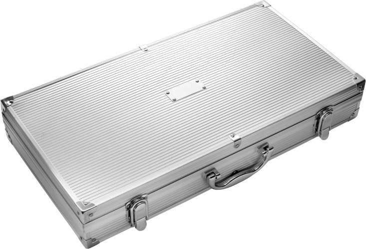 Set da barbecue dawn | acciaio inox | valigetta