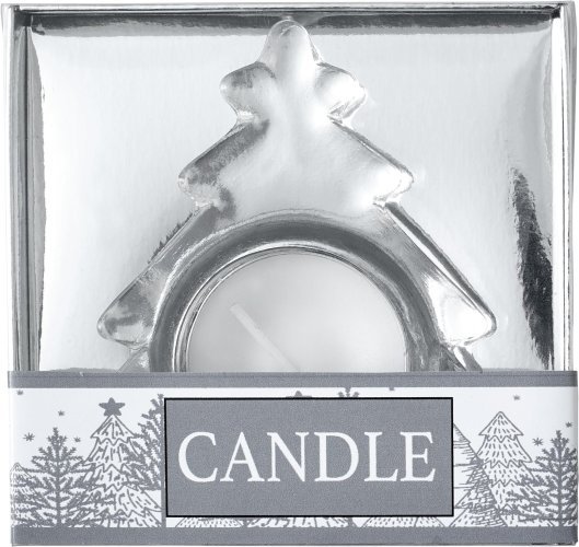 Portacandela casey | vetro | albero di natale