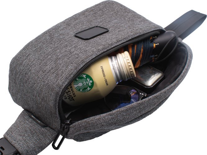 Brandcharger borsa a spalla crosspack | protezione rfid