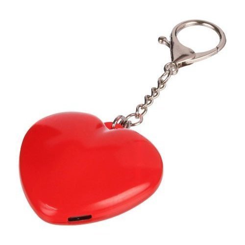 Portachiavi con luce gleamo | forma a cuore