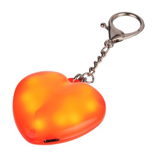 Portachiavi con luce gleamo | forma a cuore