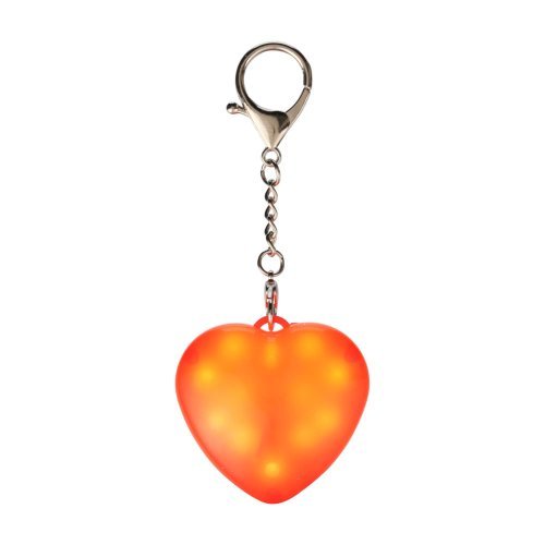 Portachiavi con luce gleamo | forma a cuore