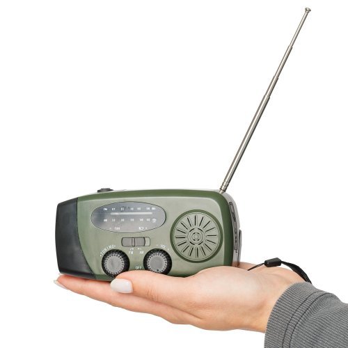 Radio d'emergenza solan | riciclata