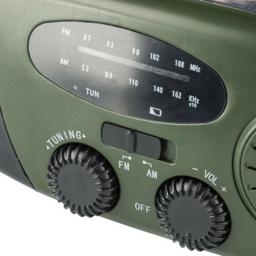 Radio d'emergenza solan | riciclata
