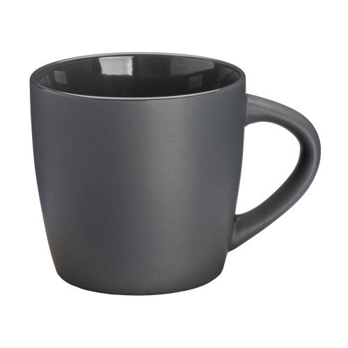Tazza in ceramica da 320 ml. con esterno opaco e interno lucido