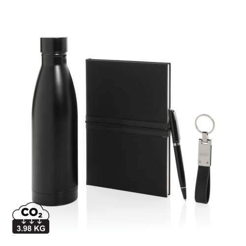 Set regalo business deluxe swiss peak con bottiglia rcs