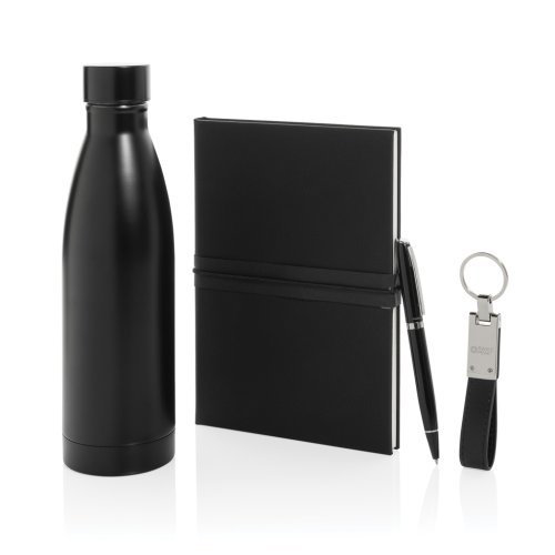 Set regalo business deluxe swiss peak con bottiglia rcs